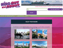 Tablet Screenshot of albany.staging.kidsoutandabout.com